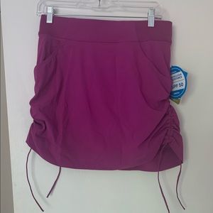 Pink Columbia skort with pockets NWT size small